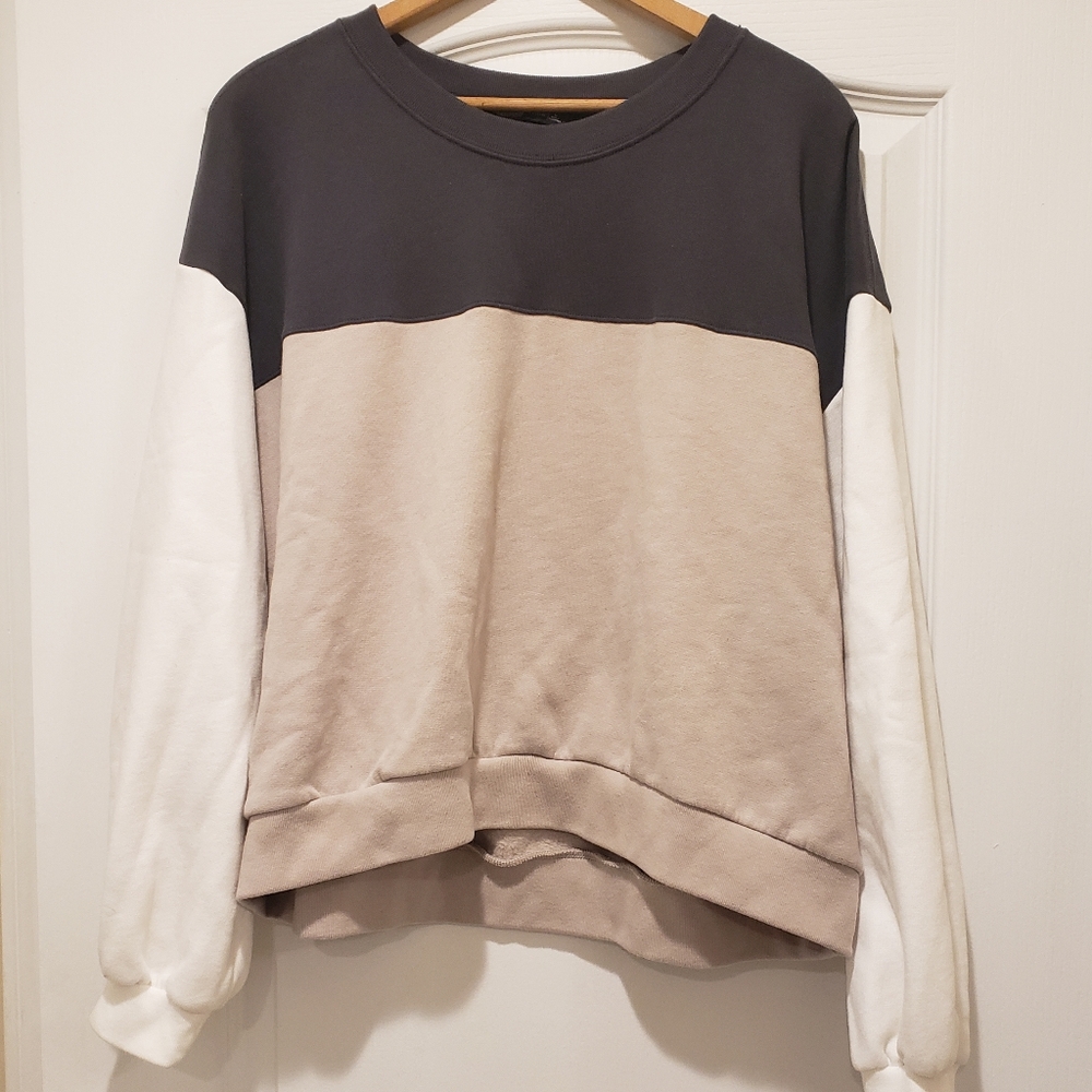 Abercrombie Puff Sleeve Sweatshirt